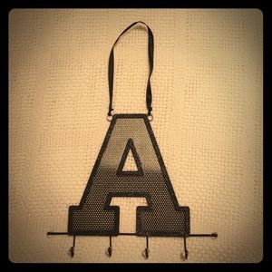 Letter A jewelry holder